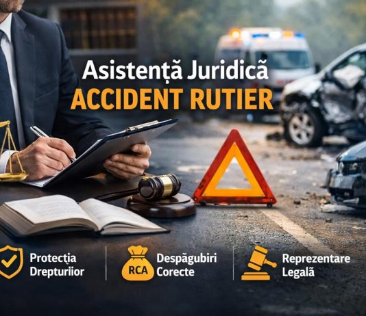 Ce trebuie să faci imediat după un accident rutier și cum te poate ajuta un avocat